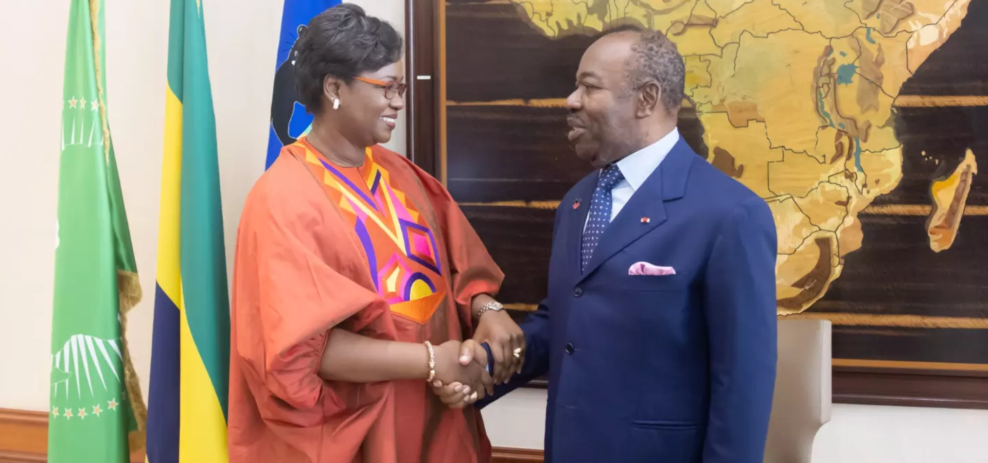 Gabon President Ali Bongo Ondimba Receives The Prestigious HeForShe ...