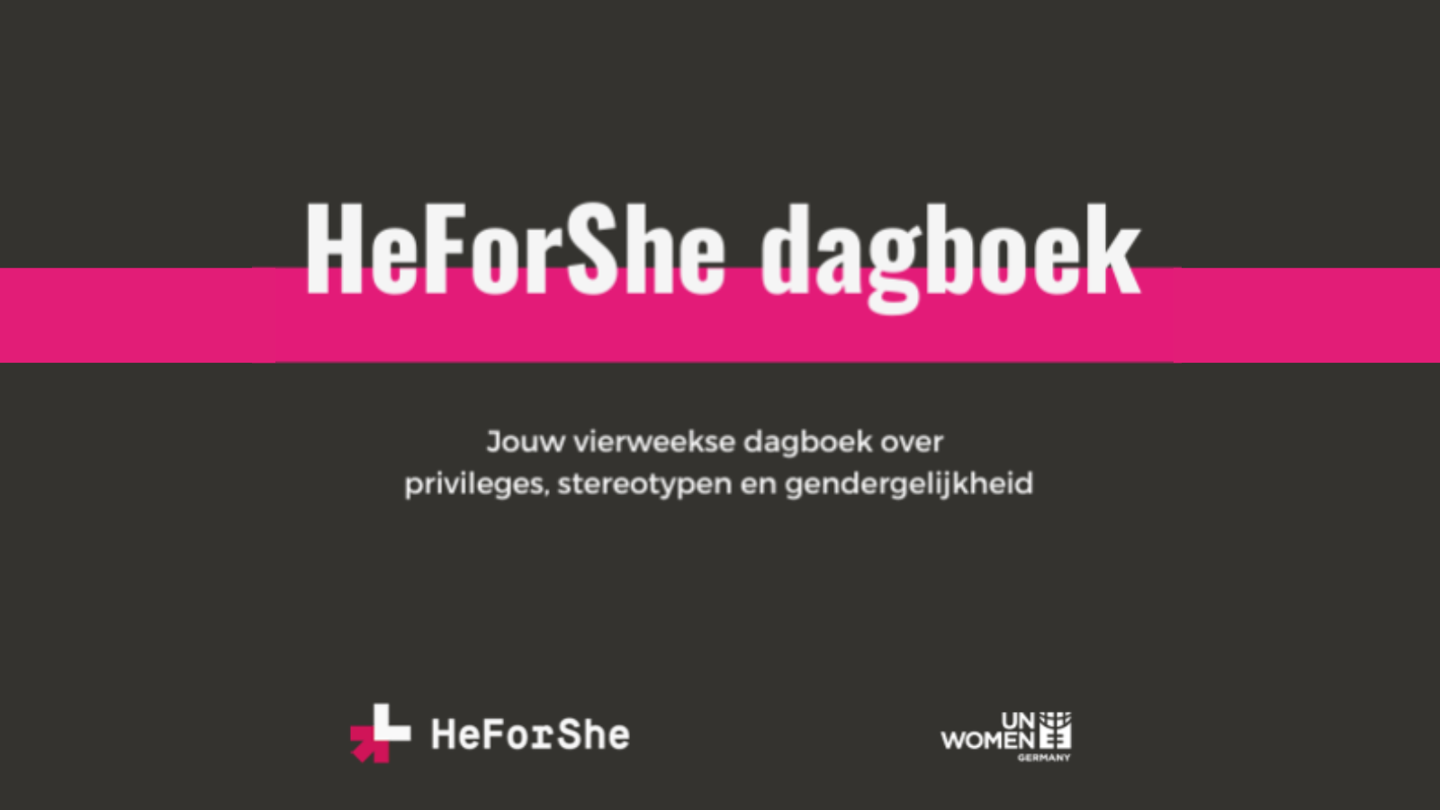 HeForShe Journal Dutch