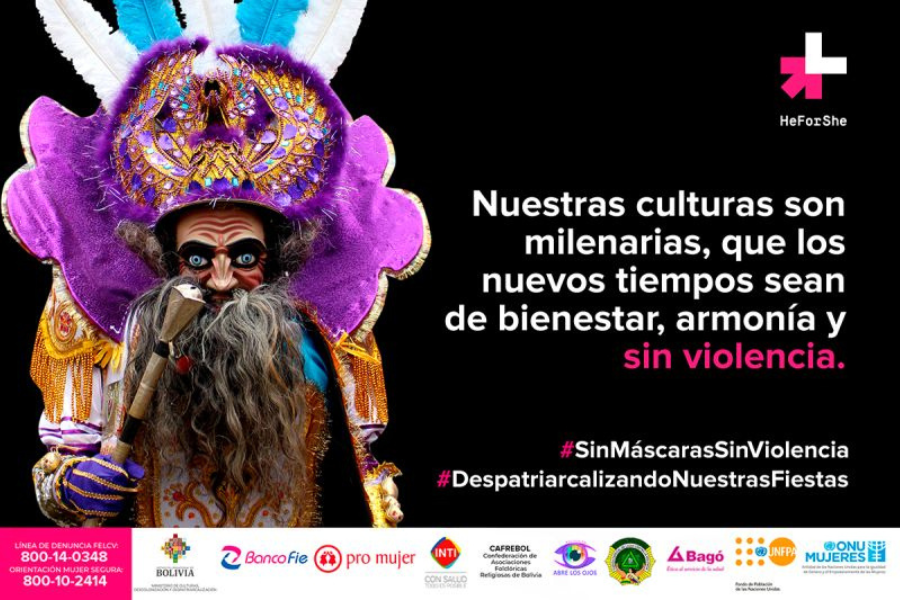 ONU Mujeres is using Bolivia's biggest celebration to raise